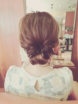 ジップヘアー(ZipHair) Ｚｉｐ　Ｈａｉｒ★くるりん涼しげアレンジ★