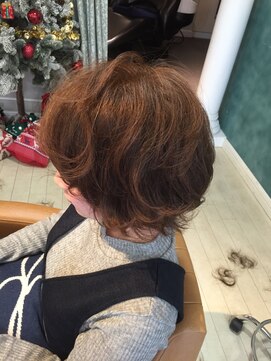 ロンド 銀座(Lond) ショートレイヤーボブ☆担当 スタイリスト川上功介