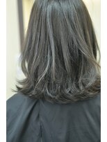 クロレ(CLORE)&nbsp;大人ボブアッシュ☆シルバーグレーハイライトボブ