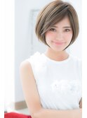 【Lab小山】大人かわいい前下がりエアリーショートc