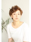 【pigment】しっかりカールのショートスタイル