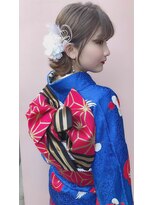 ポテト(potato)&nbsp;成人式着付け　ヘアアレンジ