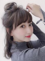 アグ ヘアー カノン 塚本店(Agu hair kanon) アレンジが映える大人可愛いセミディ