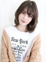 【HALE銀座】小顔レイヤーカット×ナチュラルミディ