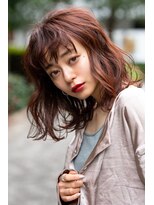 オースティン 錦糸町(AUSTIN)&nbsp;AUSTIN☆外ハネボブアッシュブラウンネオウルフツイストパーマ