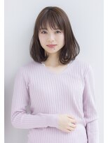 ラフ フロム ガーデン(Laf from GARDEN)&nbsp;【寺尾拓巳】大人かわいいワンカール毛先パーマアッシュブラウン