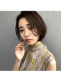 kiitos西梅田大人ショートボブ/デジタルパーマ