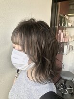 ジェリカ(Jlica) 伸ばしかけのボブ ハイトーングレージュ