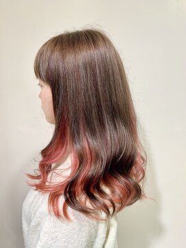 アズール 草加(azule) アプリコットのインナーカラー