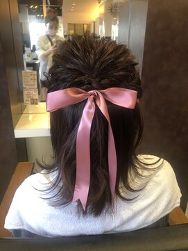 フォルテ 草薙店 ハーフアップ☆