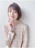 ベッドスパして似合わせ小顔ショートヘア/ショートボブ