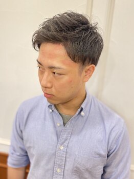 ワイズバーバーギンザラウンジ(Y’s BARBER GINZA LOUNGE)の写真/【第一印象は10秒で決まる】好印象のビジネススタイルはお任せ下さい！ワンランク上の男の身嗜みをご提案