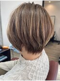 大人ショート×ハイライト