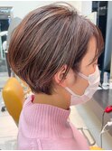  [オージュアサロン/恵比寿]小顔ヘア/重めのショート