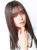 大人可愛い小顔美髪ツヤ髪ストレートロング髪質改善B1
