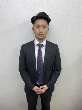 バーバー ナカジマ ツーブロックフェード