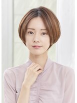 ミチオ ノザワ ヘアサロン ギンザ(Michio Nozawa HAIR SALON Ginza)&nbsp;☆顔周りレイヤー☆バングなし☆大人カジュアル☆ベージュ