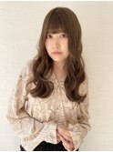韓国風アッシュベージュ