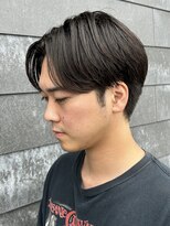 ヒュイル バイ ニアウ(Hwyl by Niau)&nbsp;メンズマッシュセンターパートスパイラルパーマニュアンスパーマ