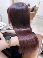 クレール(CLAIRE) サラツヤ!髪質改善矯正+ピンクラベンダー