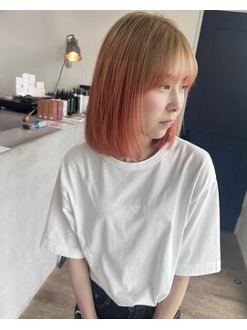 アーブル ヘアーアンドメイク(ARBRE) 髪質改善トリートメントダブルカラールーツカラーボブスタイル
