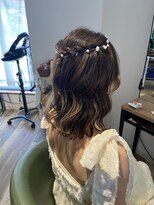 ヘアースパリゾート リアン 燕三条店(Lien)&nbsp;ヘアセット　ゆる巻き