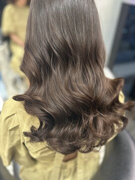 アピッシュ ギンザ(apish ginza) 大きめパーマ/40mmパーマ/ロングパーマ/伸ばしかけ/大人パーマ