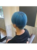 アイスブルー【池袋/髪質改善/ハイライト】