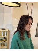 ウェーブパーマ