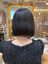 ロンドアベニール 北千住(Lond avenir)&nbsp;ウェーブミディアム似合わせカットメルティカラー縮毛矯正北千住