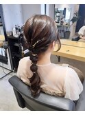 編みおろし【藤沢/アップスタイル/ヘアアレンジ】