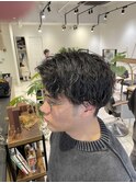 パーマ残りもかっこよく
