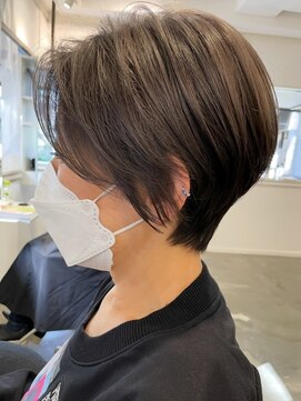 ソワネ 表参道(soigne) 表参道白髪ぼかしハイライトカラー白髪染めレイヤーカット40代