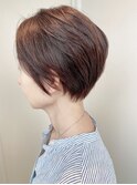 大人くびれショート/白髪ぼかしハイライト/武蔵小杉/自由が丘