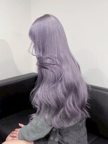 ベレーザ 渋谷(BELEZA) 13514ブリーチ&ダブルカラー韓国レイヤーラベンダーパープル