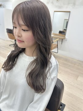 クリーム(Cream) 透け感グレージュ