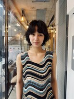 ヒュージ 表参道(huge)&nbsp;ショートウルフ/ショートボブ/ニュアンスパーマ/20代30代