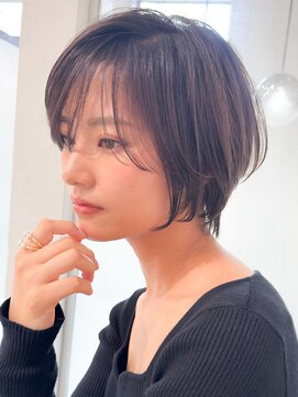 ロンドエニカ 大宮(Lond enika) ショート/ハイライトカラー/白髪/白髪ぼかし/くびれヘア/大宮