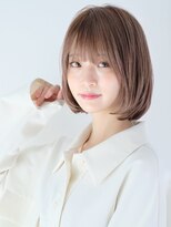 ガリカ 両国(Gallica) ☆ グレージュ & 透明感カラー ☆小顔ワンカールボブ☆