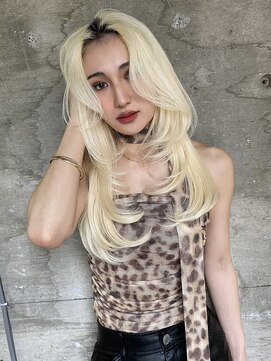 サイン 渋谷(SIGN) ロングレイヤーカット海外レイヤー髪質改善トリートメント