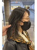 白髪ぼかしハイライト