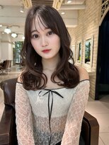 フォルテ 表参道店(FORTE)&nbsp;チョコブラウン/レイヤーカット/くびれ巻き/韓国ヘア/表参道