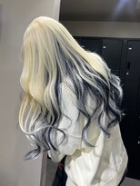 ベレーザ 渋谷神南(Beleza)&nbsp;16192ブリーチ＆ダブルカラー渋谷エンドカラーラウンドバング