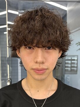 ウィル バイ ブラウン(Vir by Brown) 湘南藤沢サーフシャドウパーマ/メンズカット