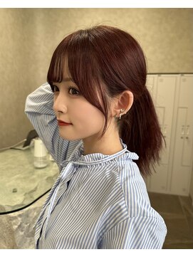 メラク(Merak) 大人可愛い×透明感カラー小顔レイヤーロング【20~40代】