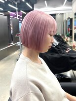 エン 栄店(enne)&nbsp;ホワイトピンクボブ