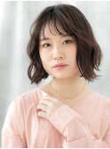 ニュアンスパーマ似合わせカラーミディアムr小山20代30代40代