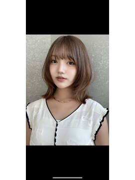 ロンドシェリ 仙台(Lond Cheri) レイヤーカット　レイヤーボブ髪質改善ダークアッシュ前髪仙台