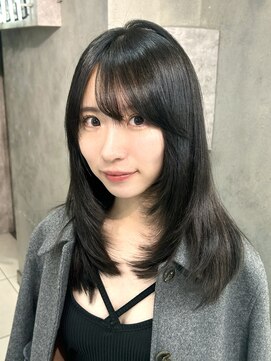 ヴェイン 渋谷(vain) ミディアムレイヤー赤み消しカラー