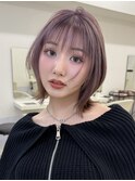 ボブ/ハッシュカット/ヘアセット/ミディアムレイヤー/髪質改善